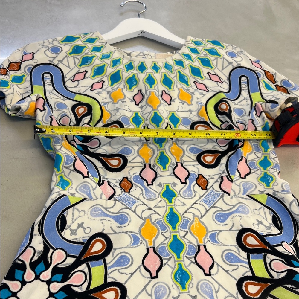 Colorful Geometric Pattern Dress - Picture 5 of 6